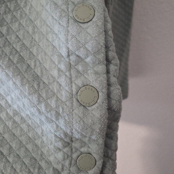 L.L.Bean 2X Plus Quilted Hoodie | Gorpcore Outdoor Cozy Hiking Pullover - Picture 3 of 7